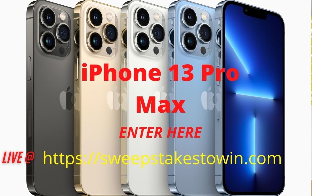 iphone 13 pro max giveaway