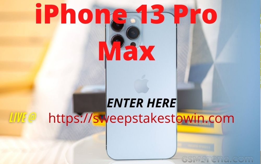 iPhone 13 Pro Max give away