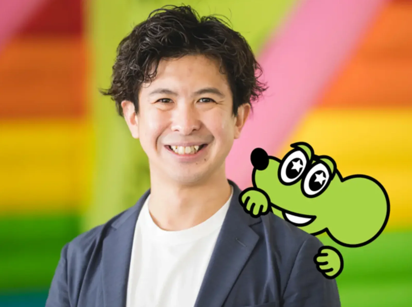 代表取締役の顔写真 | source: 会社HP