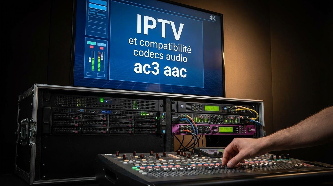 Architecture réseau IPTV et analyse spectrale des codecs audio