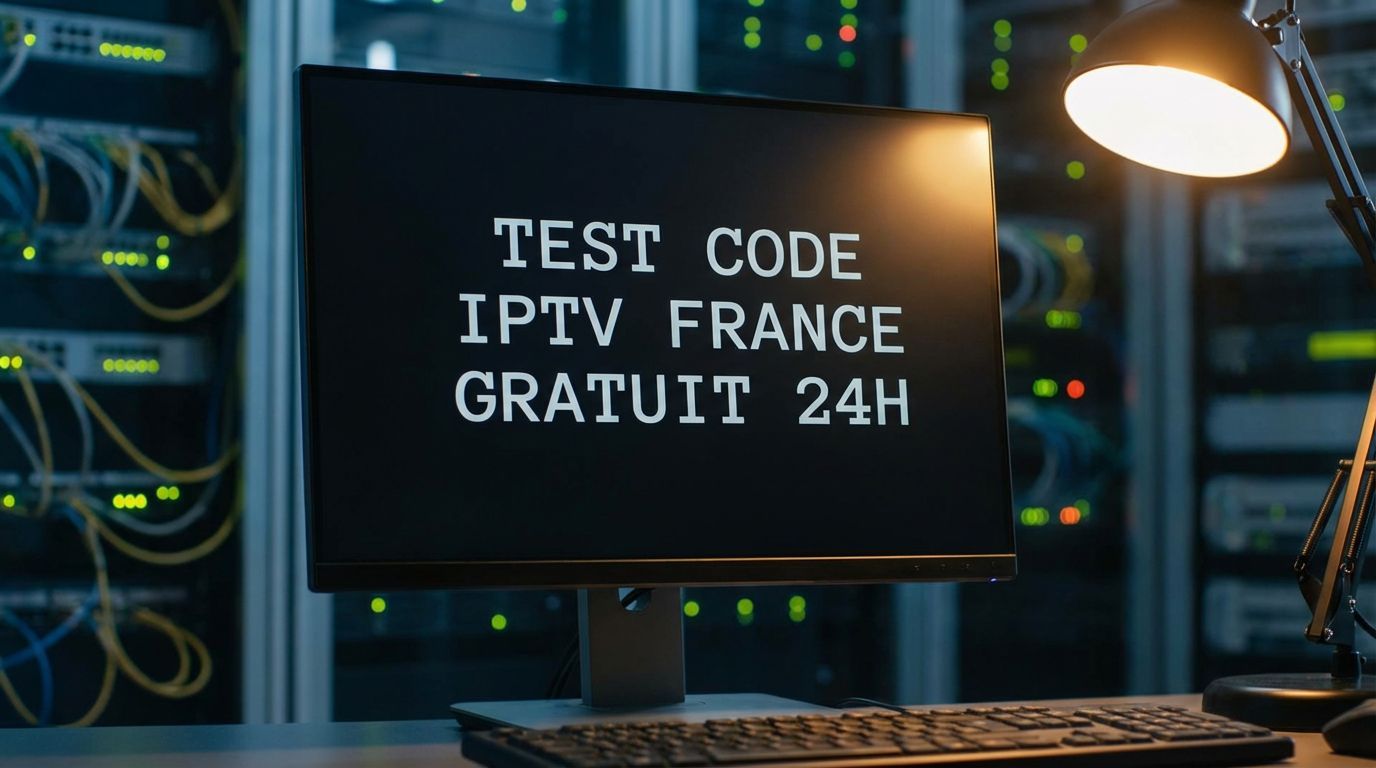 Architecture réseau pour test code IPTV France