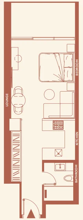 Планировка Studio