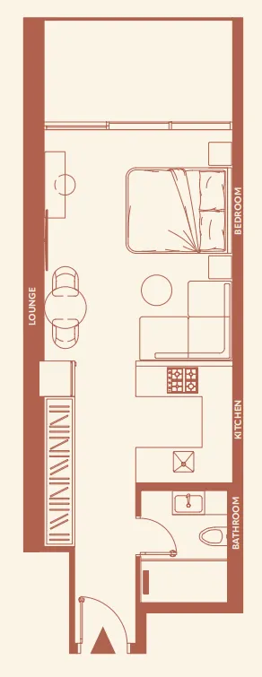 Планировка Studio