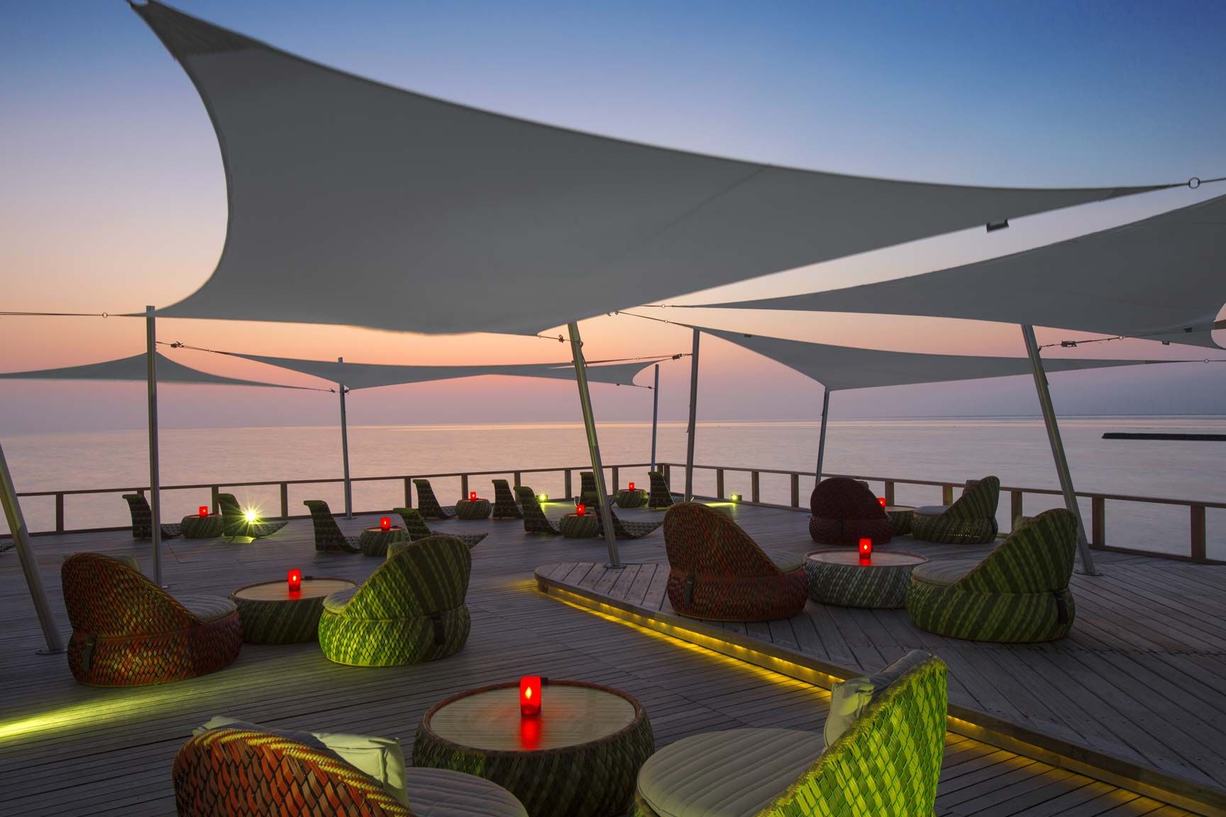 Shaded Seating Areas