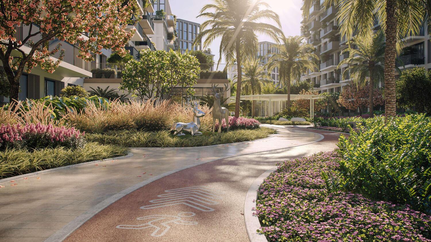Jogging Track & Walkway Lawn