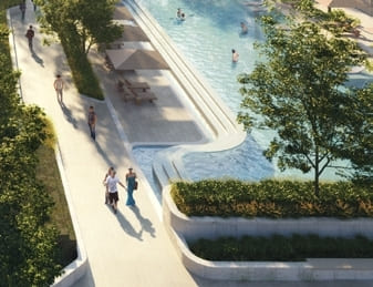 Swimmable Canal Pool