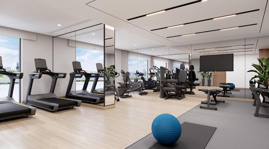 Fully-Equipped Gym