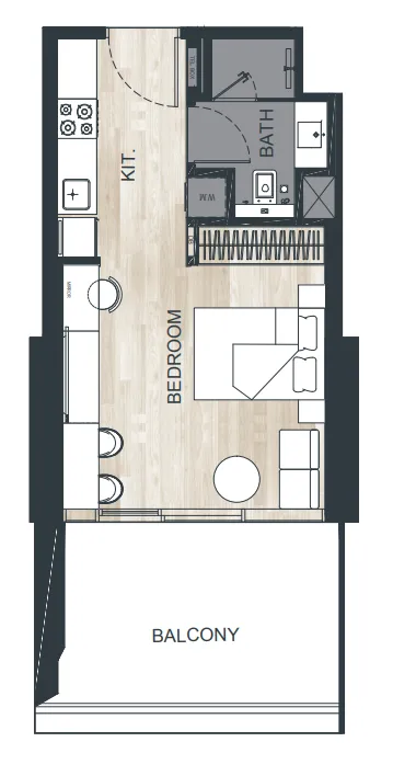 Планировка Studio