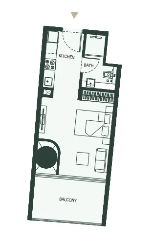 Планировка Studio