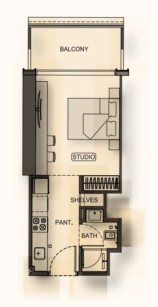 Планировка Studio