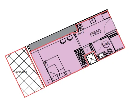 Планировка Studio