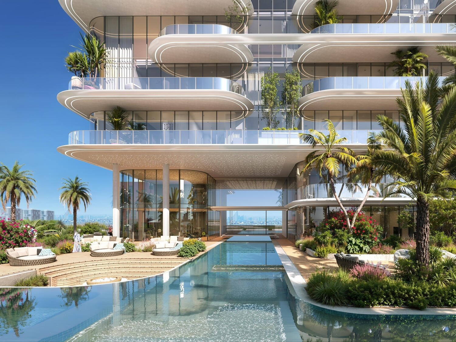 Dual Infinity Pools