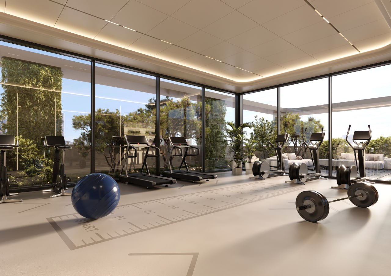 Fully Equipped Gym - On The Roof