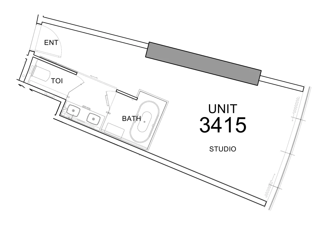 Планировка Studio