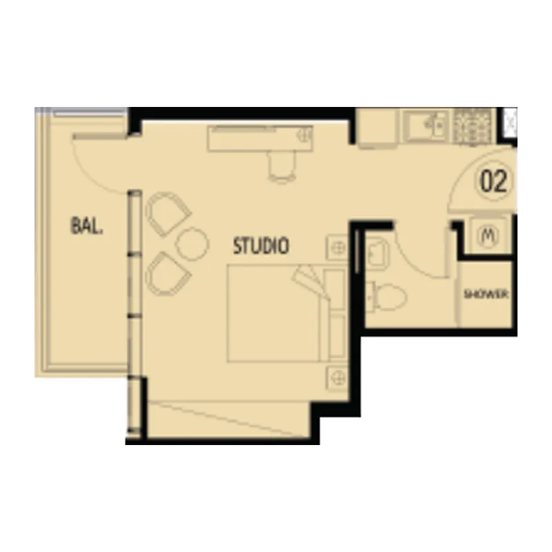 Планировка Studio