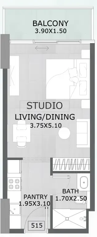 Планировка Studio