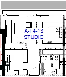 Планировка Studio