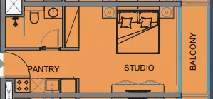 Планировка Studio
