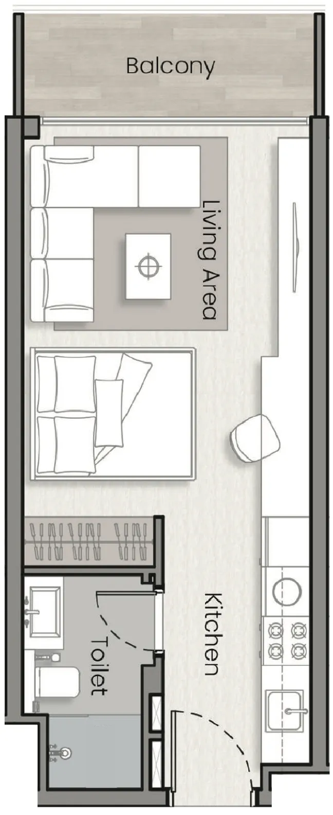 Планировка Studio