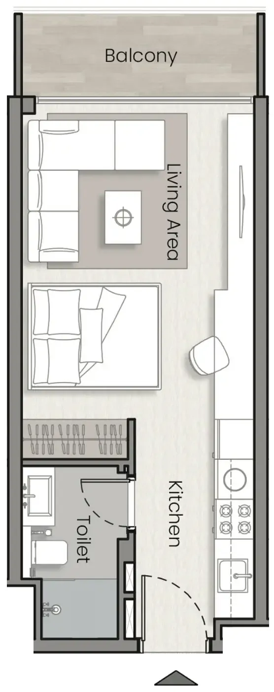 Планировка Studio