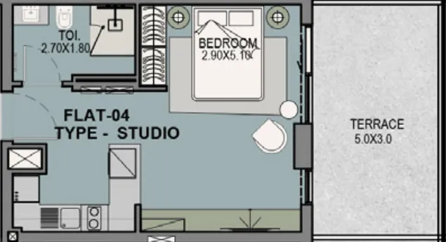 Планировка Studio