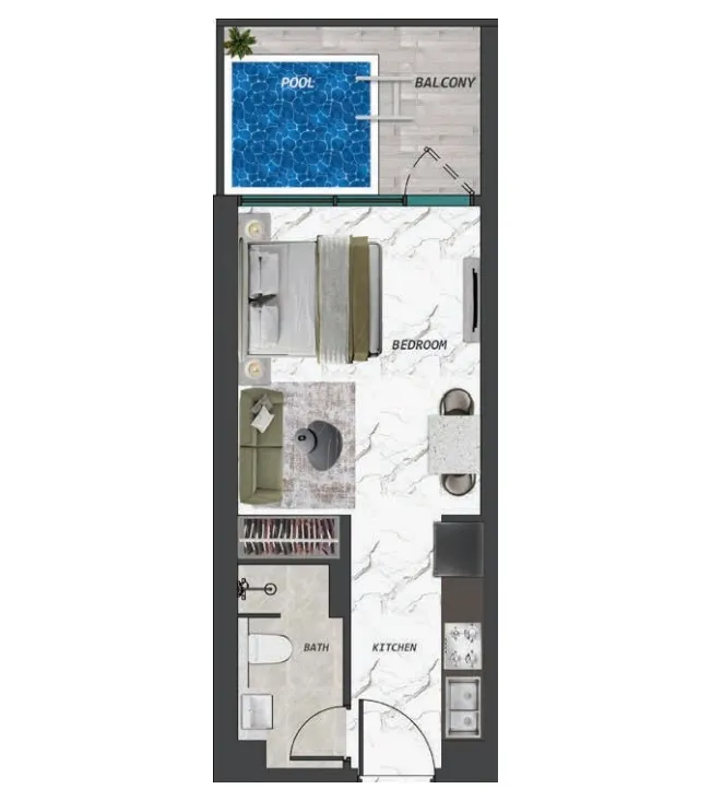 Планировка Studio