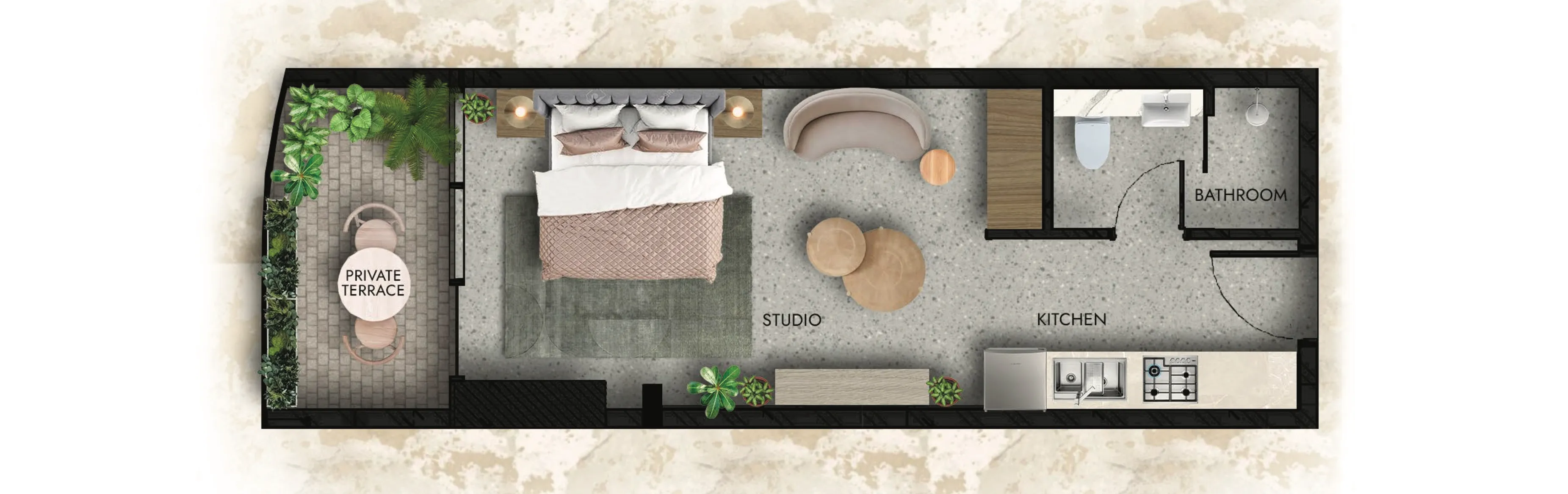 Планировка Studio