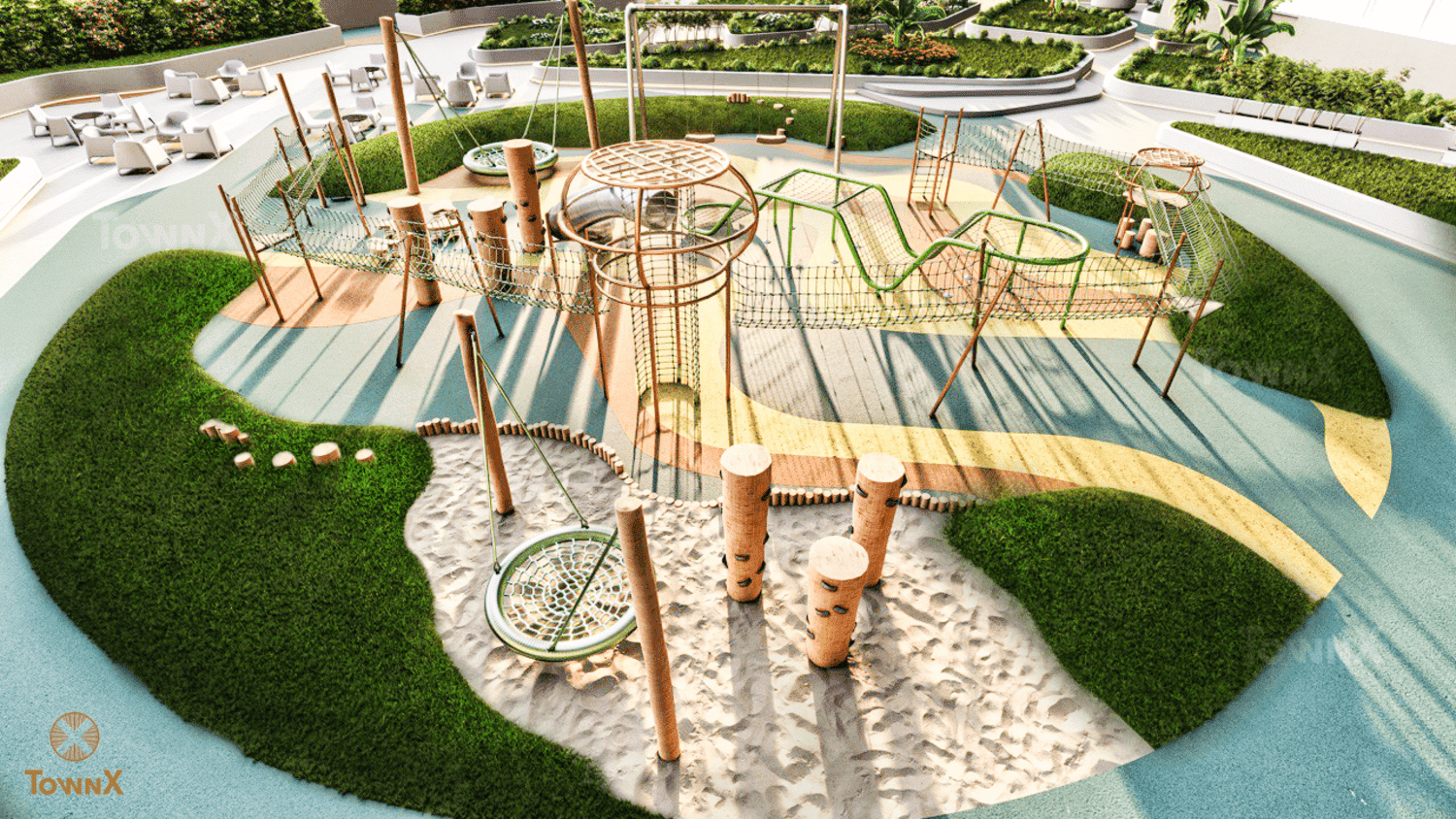 Kids Playing Area