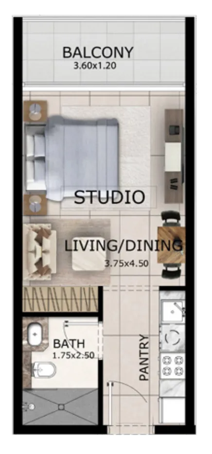 Планировка Studio