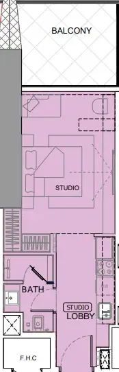 Планировка Studio