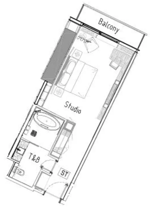 Планировка Studio
