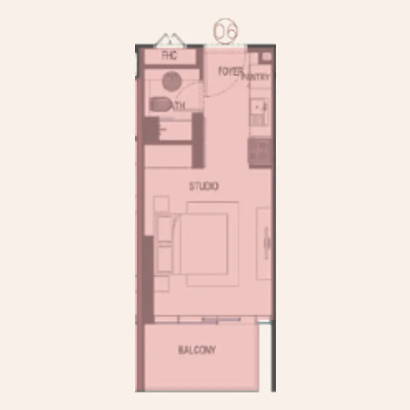 Планировка Studio