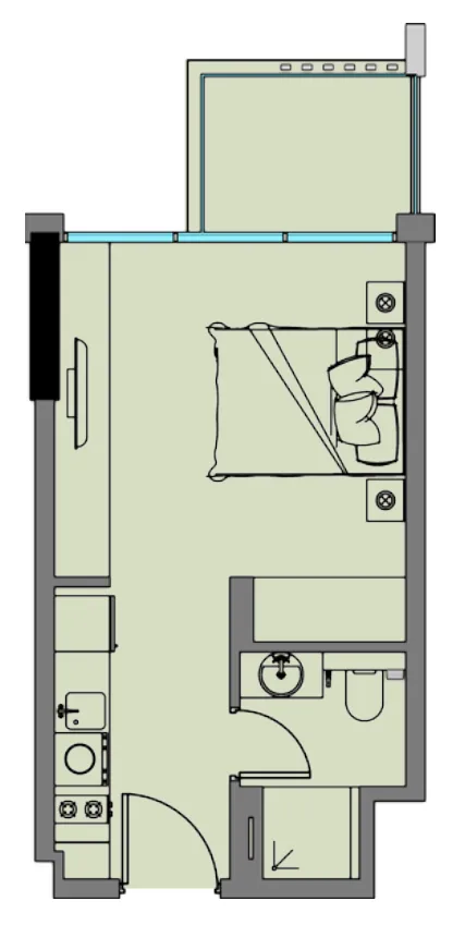 Планировка Studio