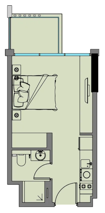 Планировка Studio