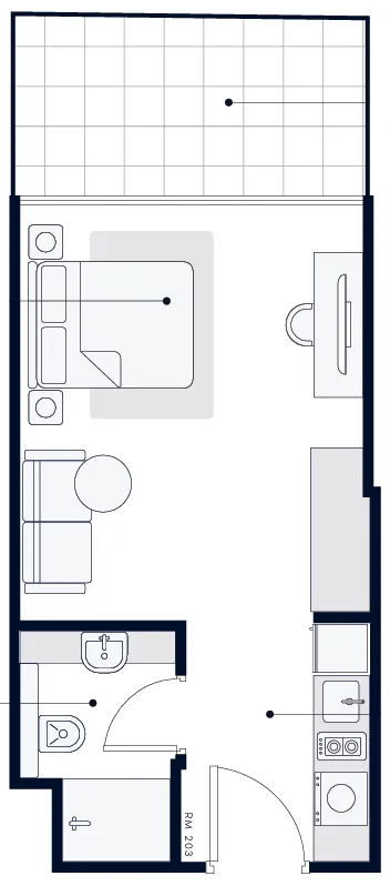 Планировка Studio