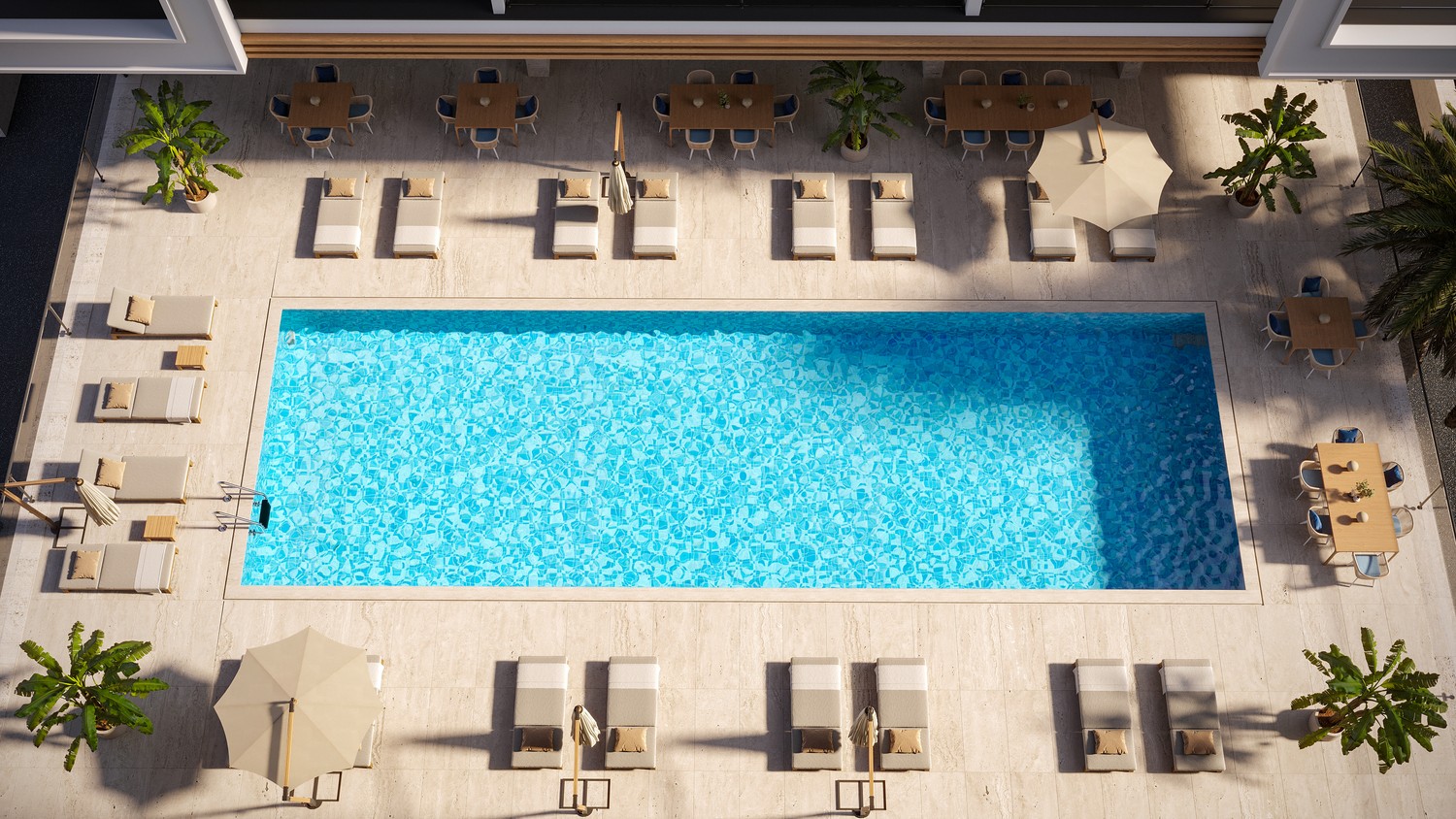 Swimming Pool, Jacuzzi And Open Recreation Area
