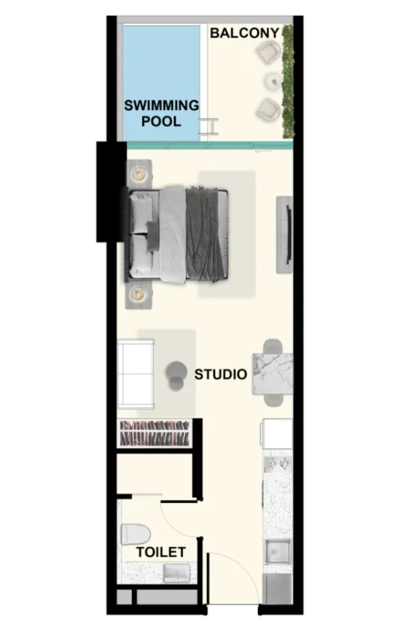 Планировка Studio