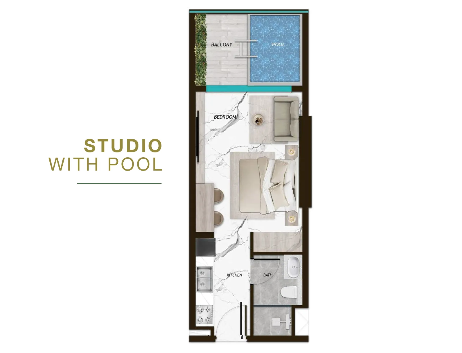 Планировка Studio