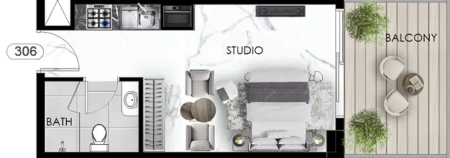 Планировка Studio