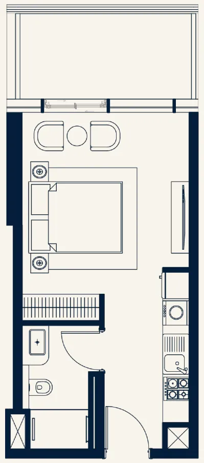 Планировка Studio