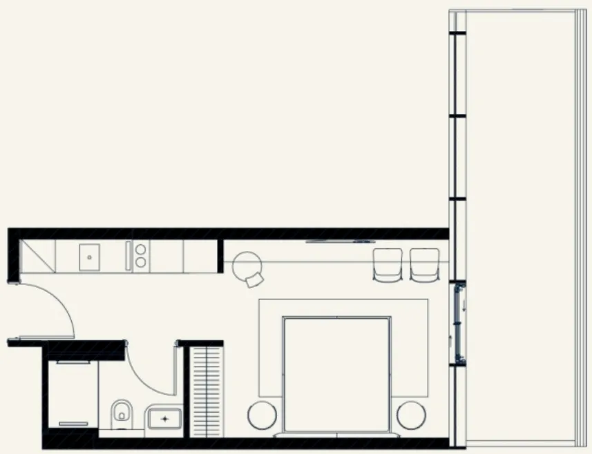 Планировка Studio