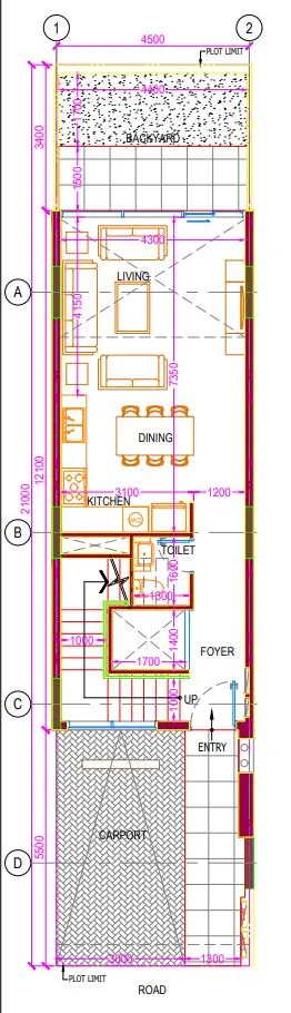 Планировка 4 спальни