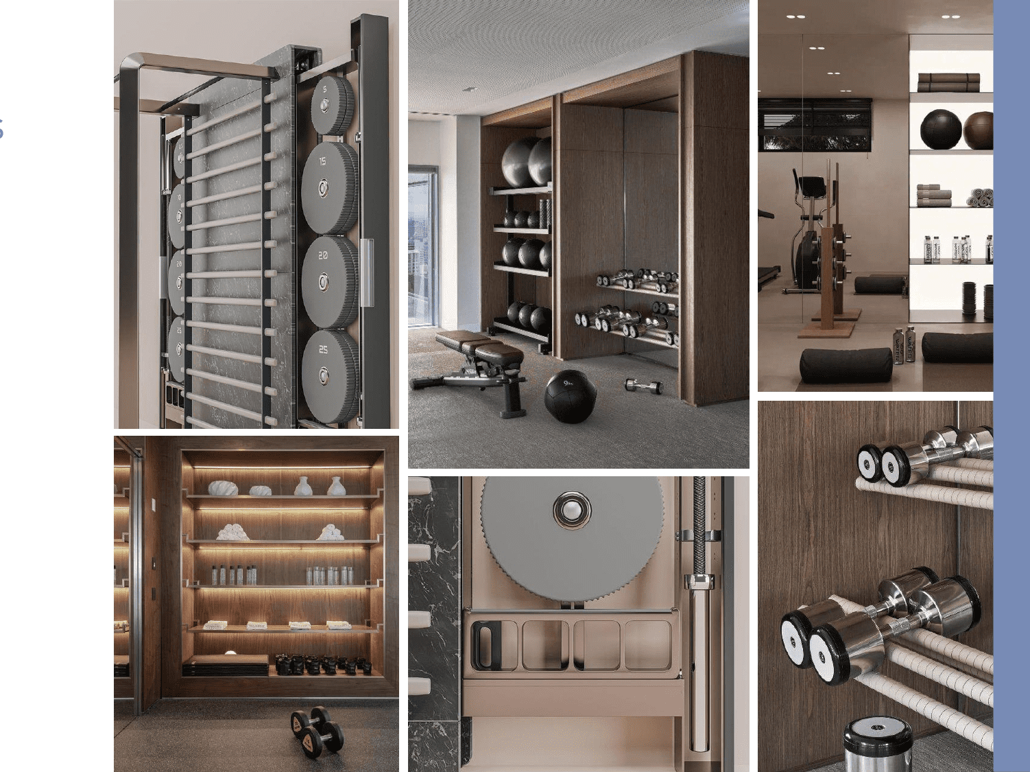 Integrated Gym Walls