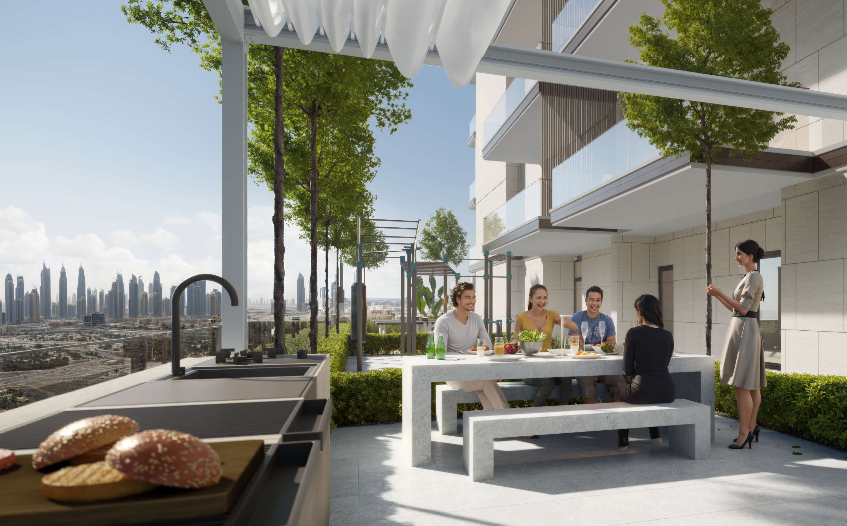 Bbq & Dining Area