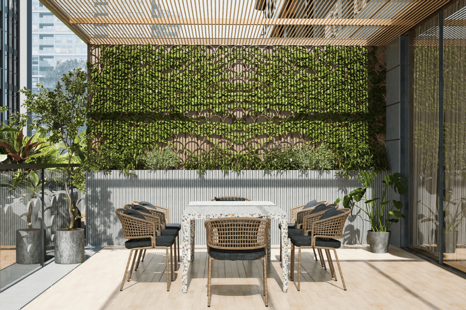 Outdoor Dining Area