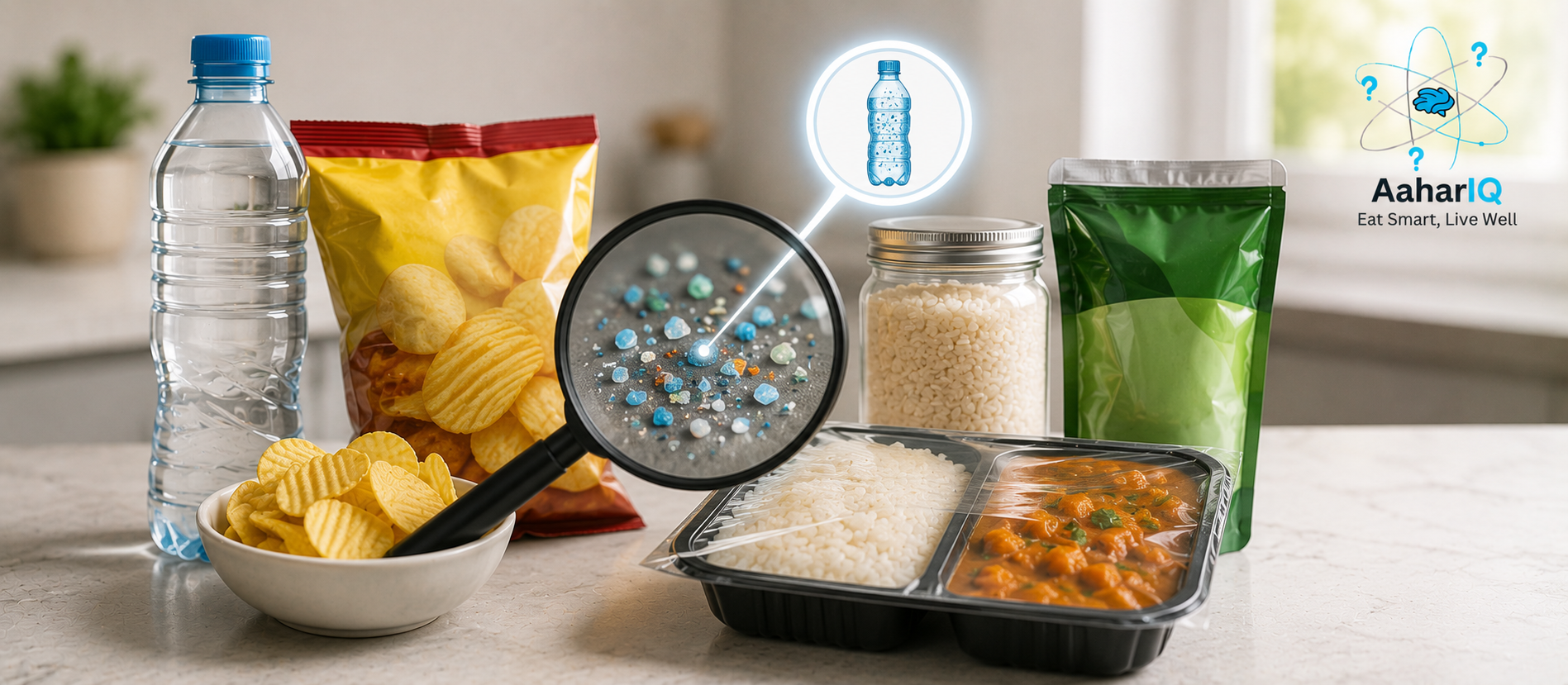Microplastics in Indian Packaged Food: FSSAI Guide 2026 — AaharIQ Food Safety