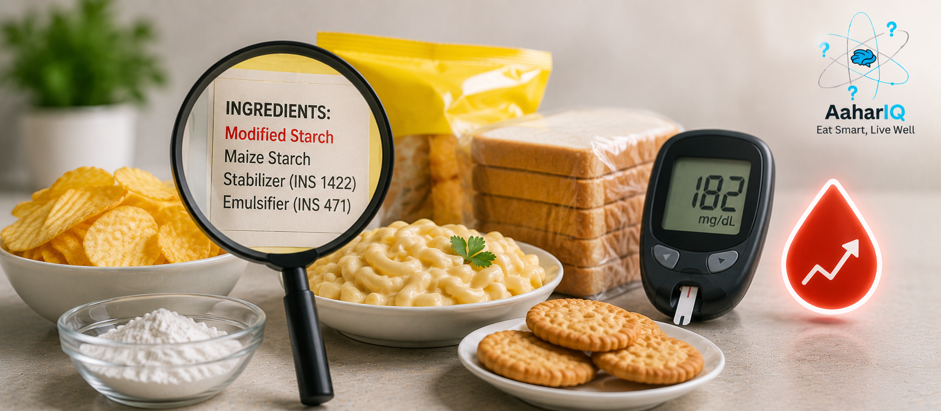 Modified Starch in Indian Food: The Blood Sugar Risk — AaharIQ Food Safety
