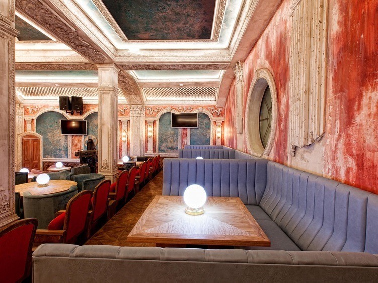 Ресторан, Банкетный зал, Бар на 70 персон в ЦАО, м. Улица 1905 года от 1500 руб. на человека