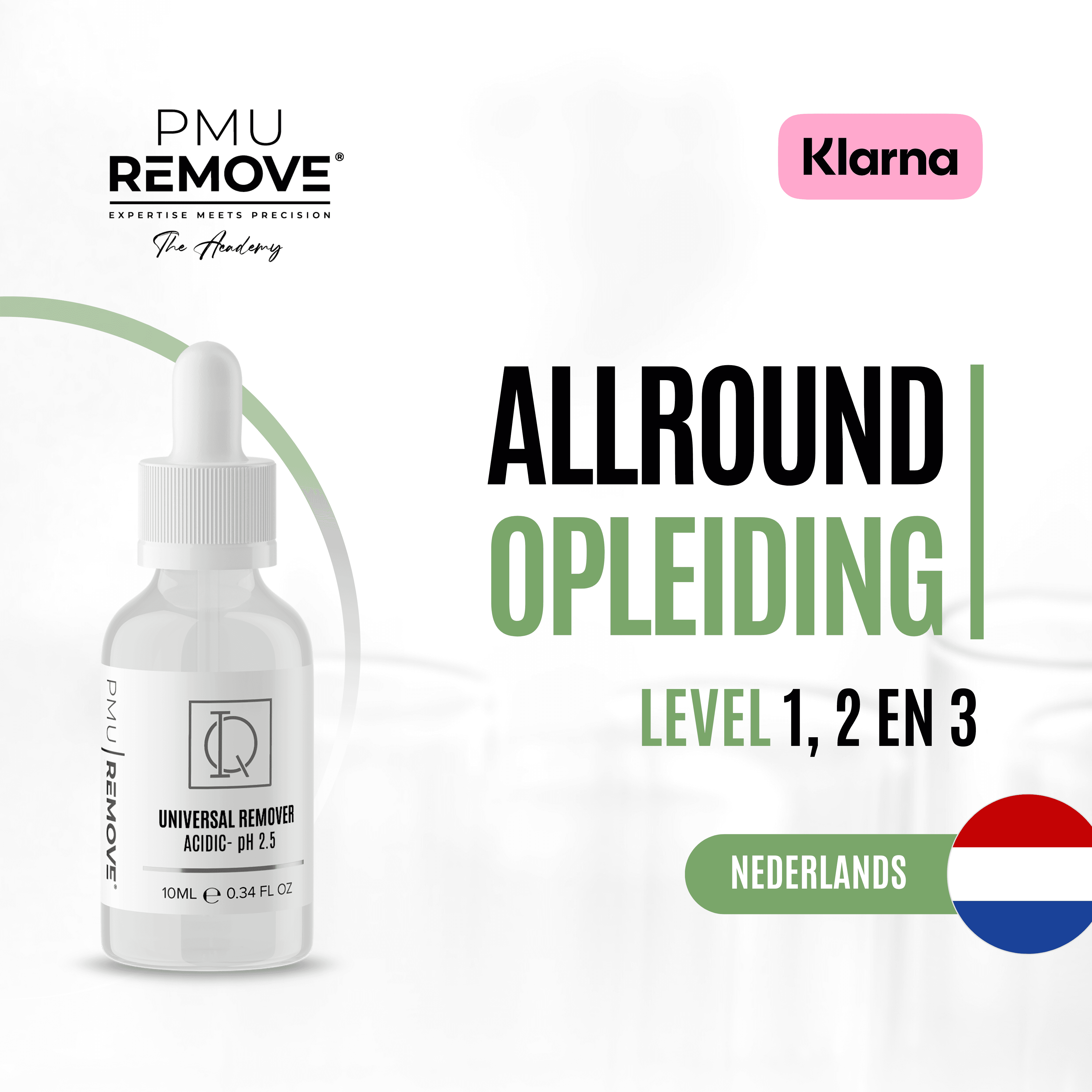 PMU Remove Allround Opleiding - Nederlands (Level 1, 2 & 3)