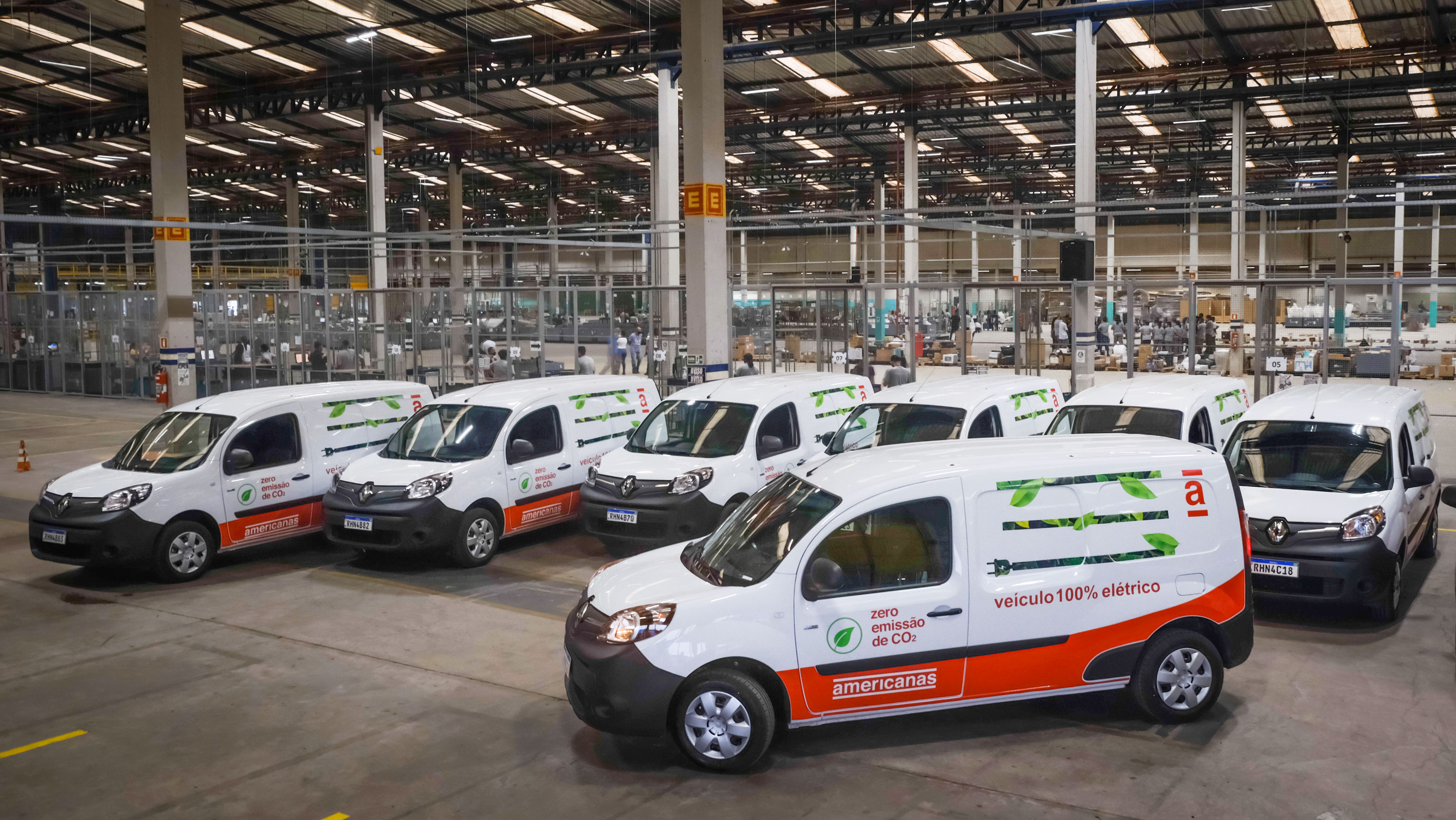 Americanas terá frota de 100 Renault Kangoo elétricos - Revista Carro